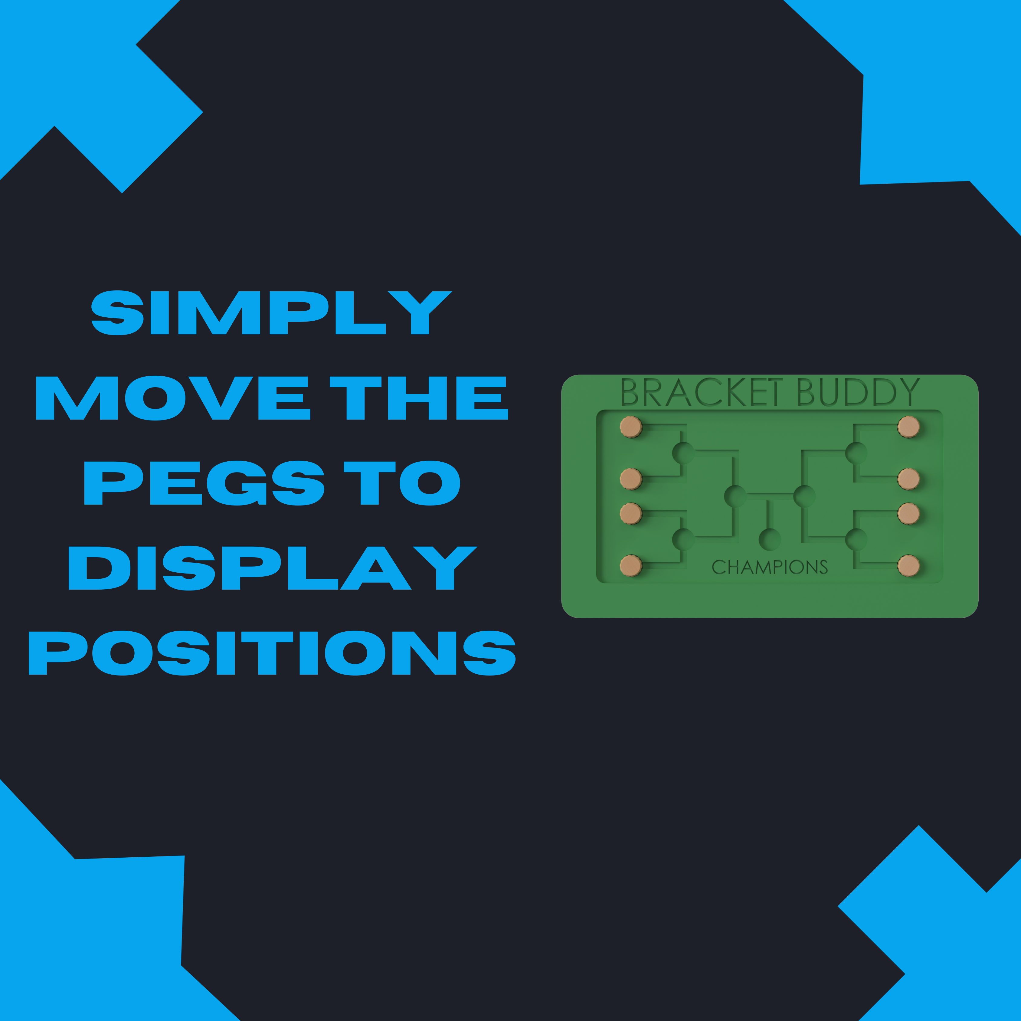 Bracket Buddy – Die Tournament Tracker for 8-Team Brackets