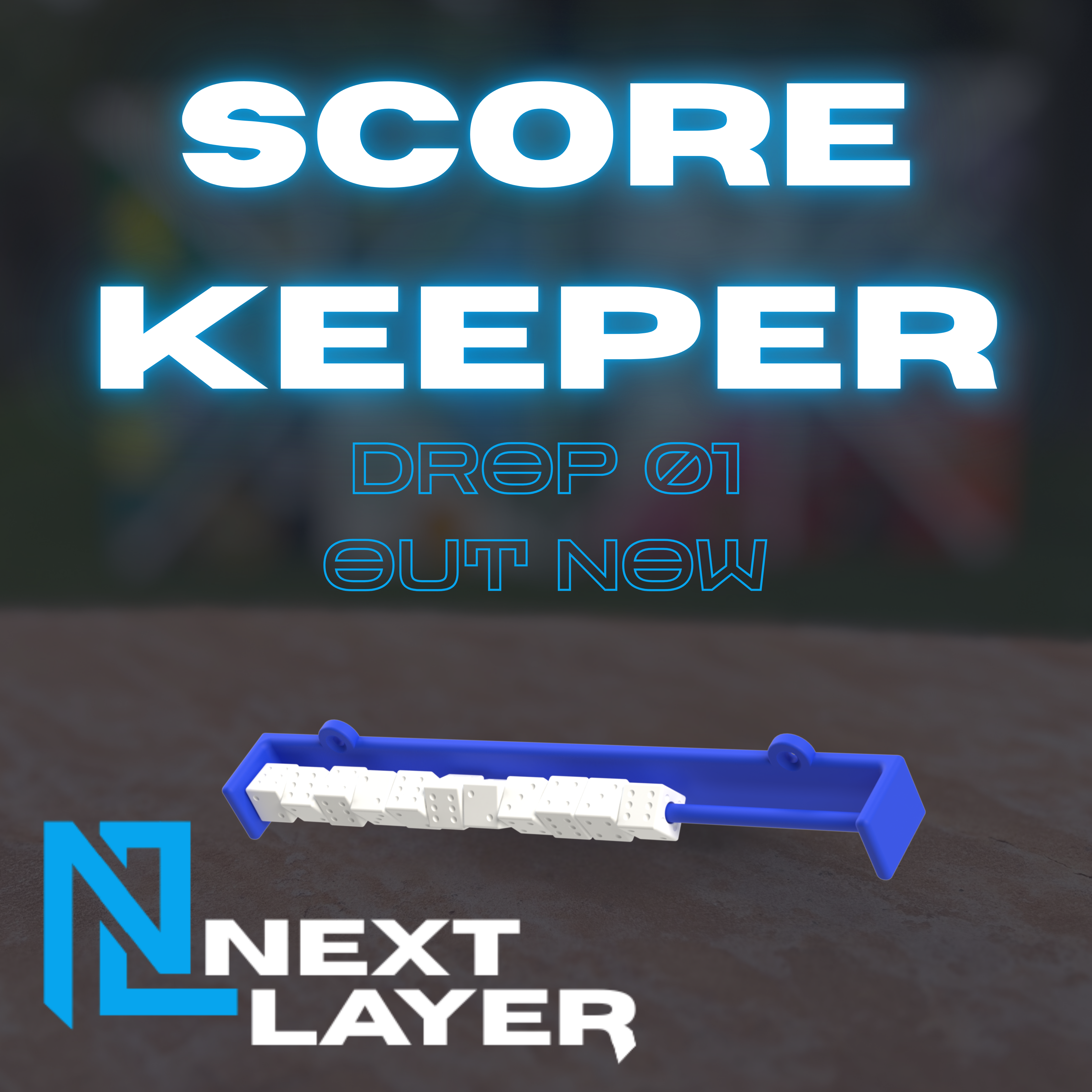 Score Keeper – Foosball-Style Beer Die Table Scoring System