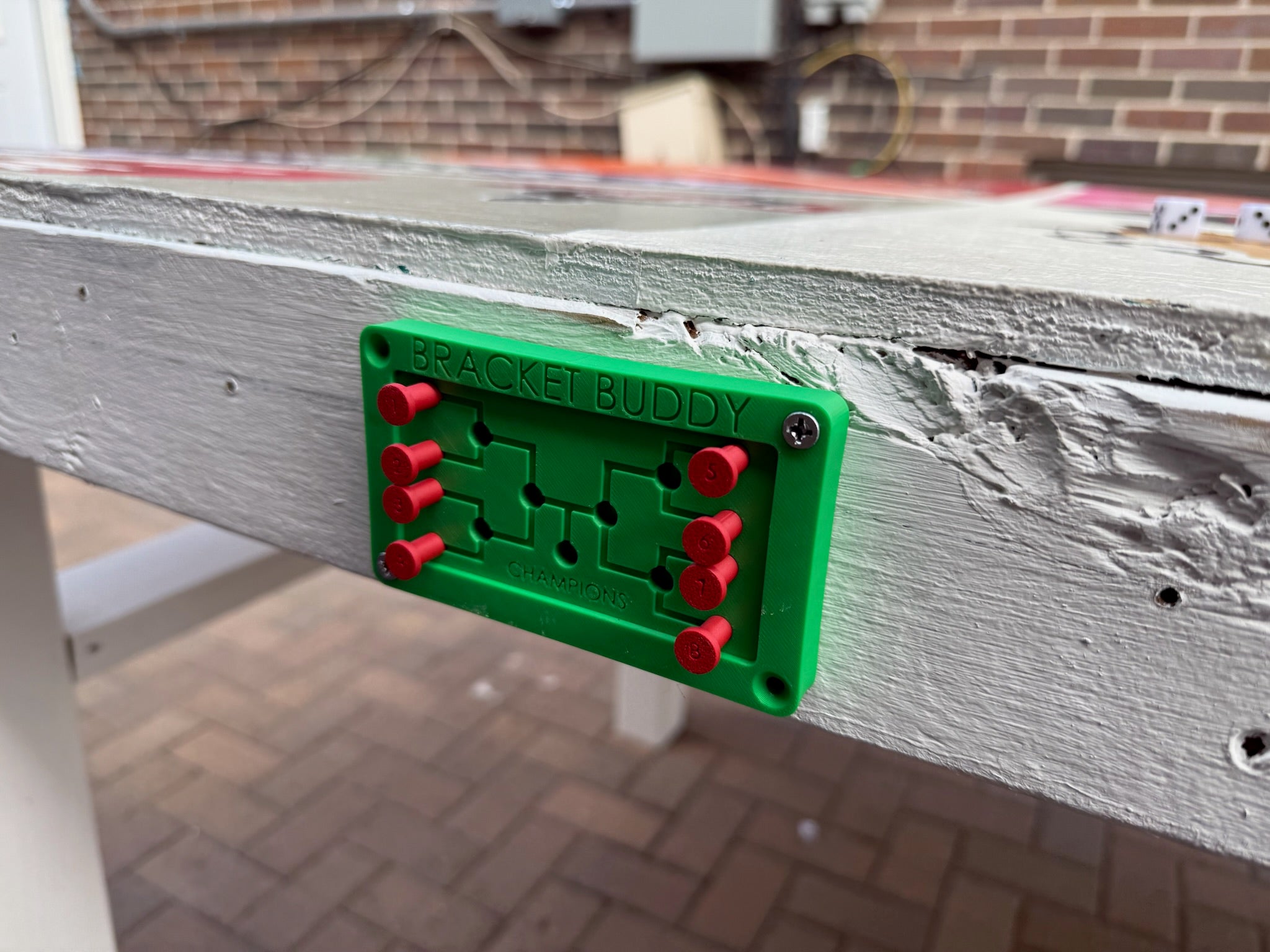 Bracket Buddy – Die Tournament Tracker for 8-Team Brackets